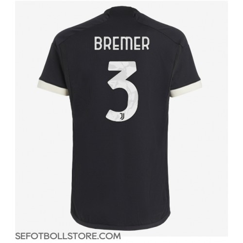 Juventus Gleison Bremer #3 Replika Tredje Tröja 2023-24 Kortärmad